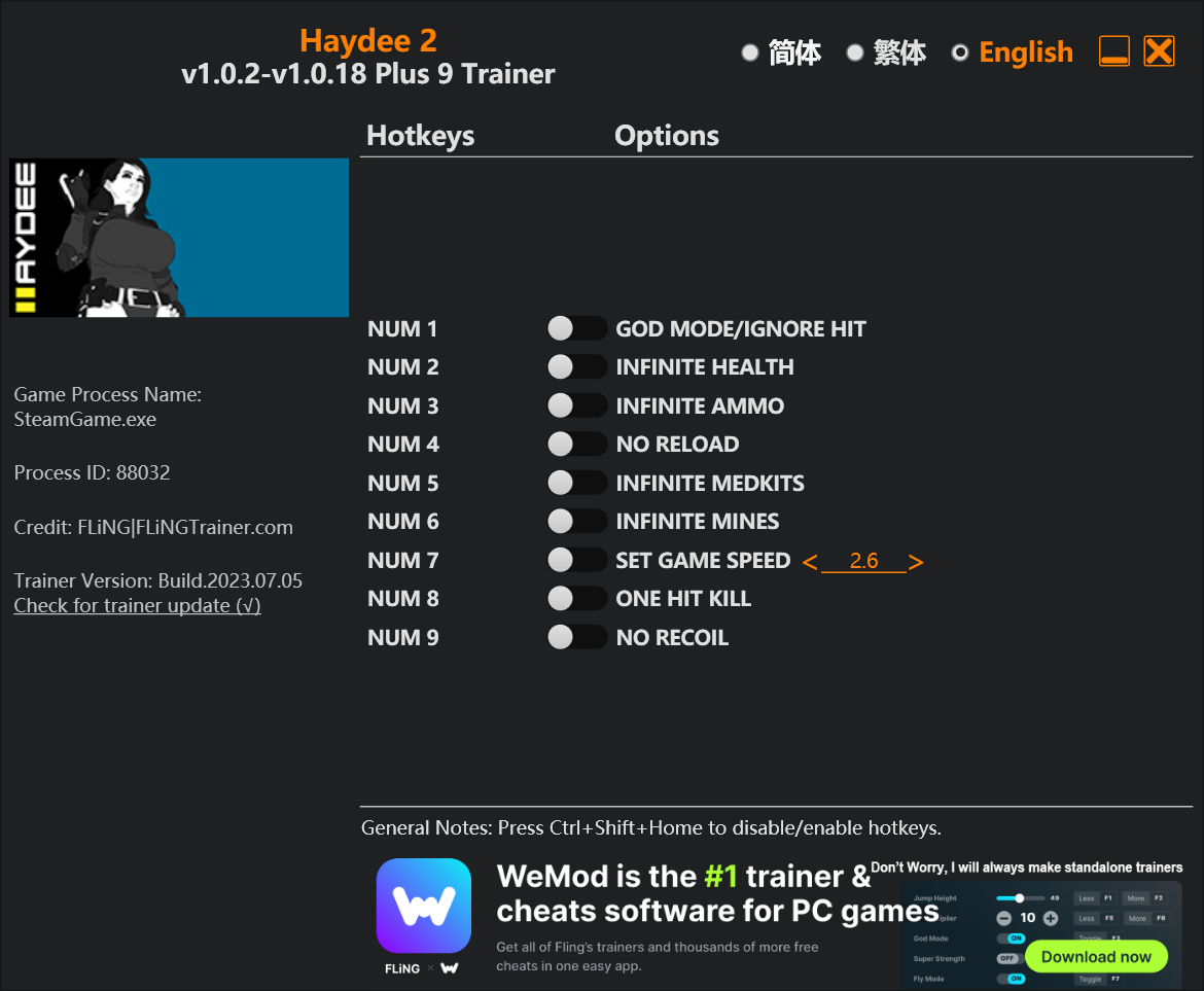 Haydee 2 Trainer - TrainerDownload.com
