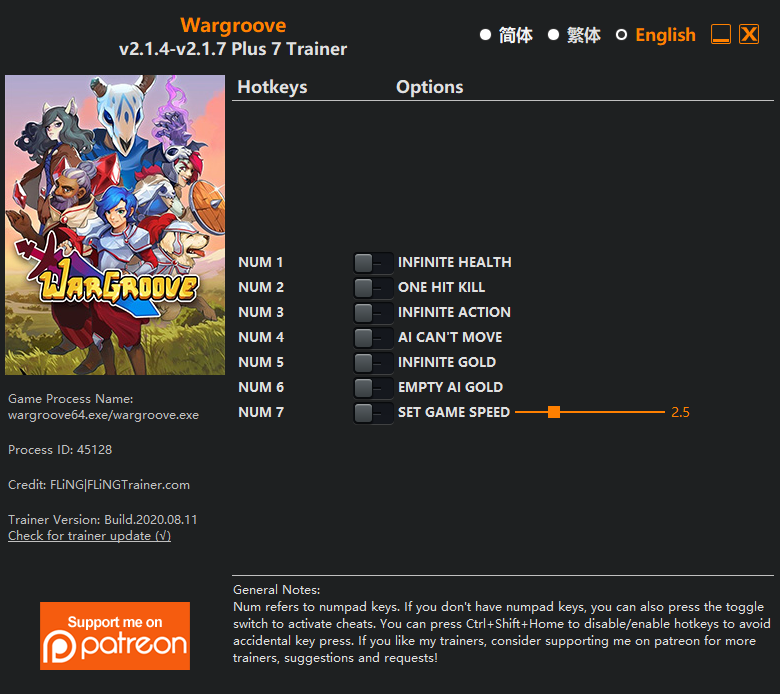 Wargroove Trainer - TrainerDownload.com