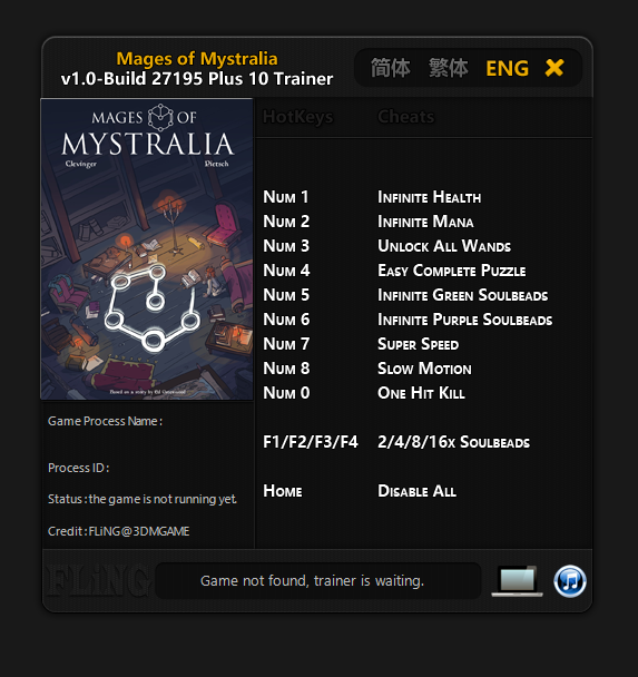 Mages of Mystralia Trainer - TrainerDownload.com