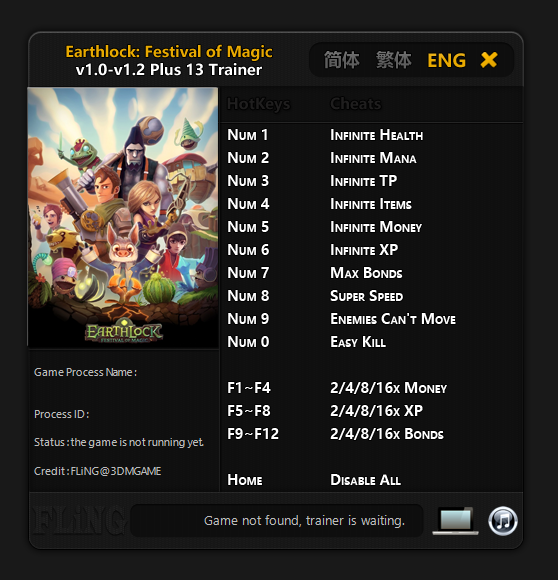 Earthlock Festival of Magic Trainer - TrainerDownload.com