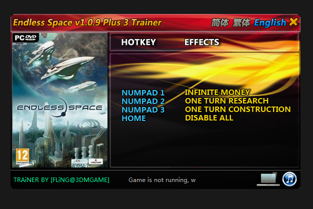 Endless Space Trainer - TrainerDownload.com