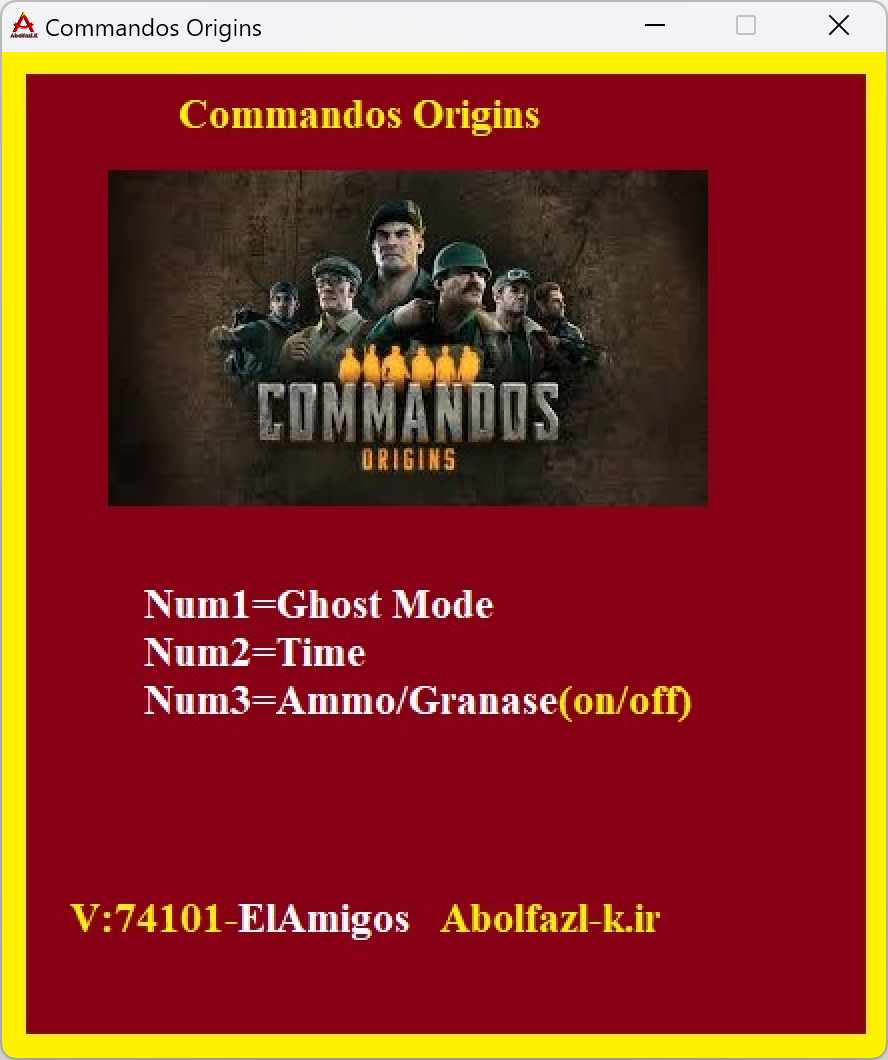 Commandos Origins Trainer - TrainerDownload.com